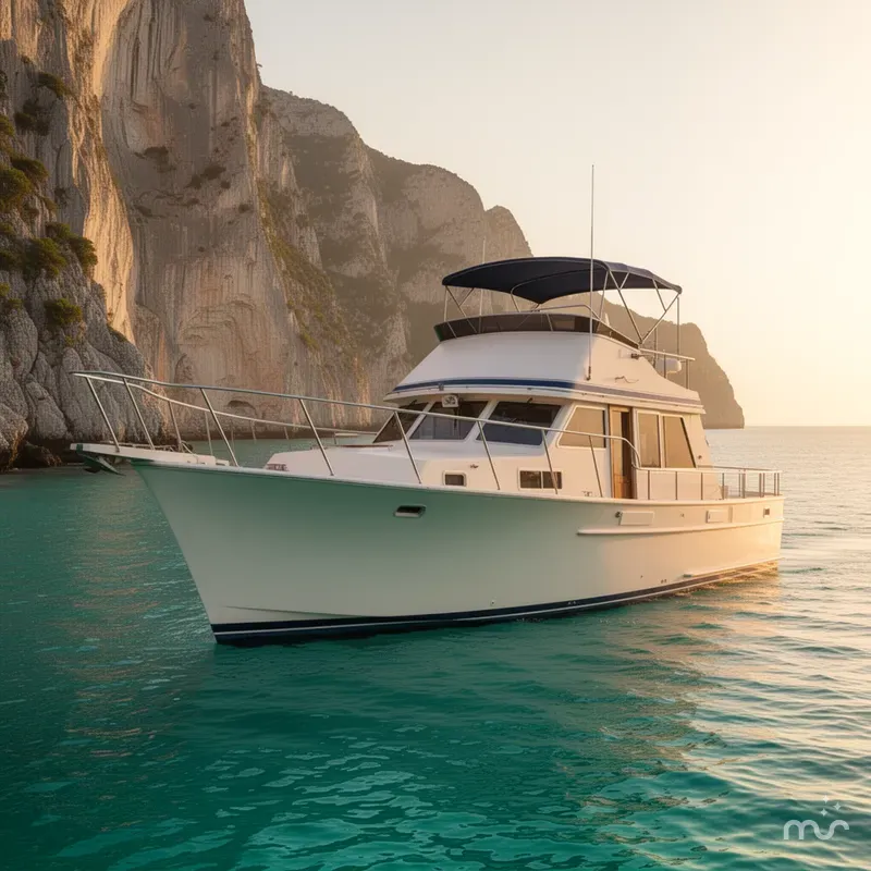 Slide: The Image of Tollycraft 43 Motor Yacht 1981 - 2