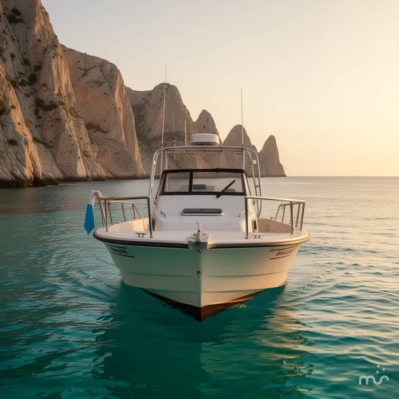 Slide: The Image of Boston Whaler 210 Outrage 1993 - 1