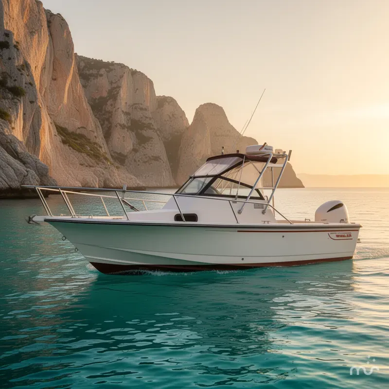 Slide: The Image of Boston Whaler 210 Outrage 1993 - 2