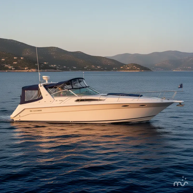Slide: The Image of Sea Ray Sundancer 370 1993 - 2