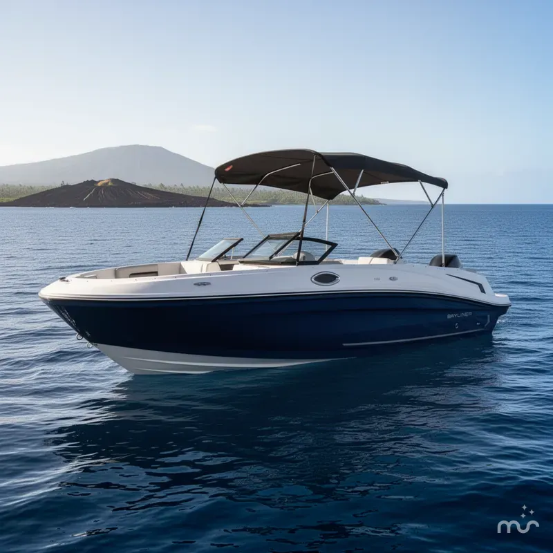 Slide: The Image of Bayliner VR6 Bowrider OB 2026 - 2