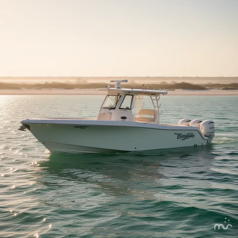 Slide: The Image of Everglades 325 Center Console 2014 - 2