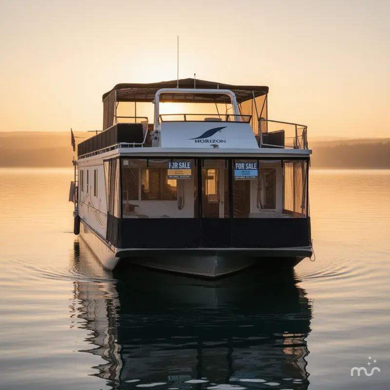 Slide: The Image of Horizon Houseboat 2003 - 1