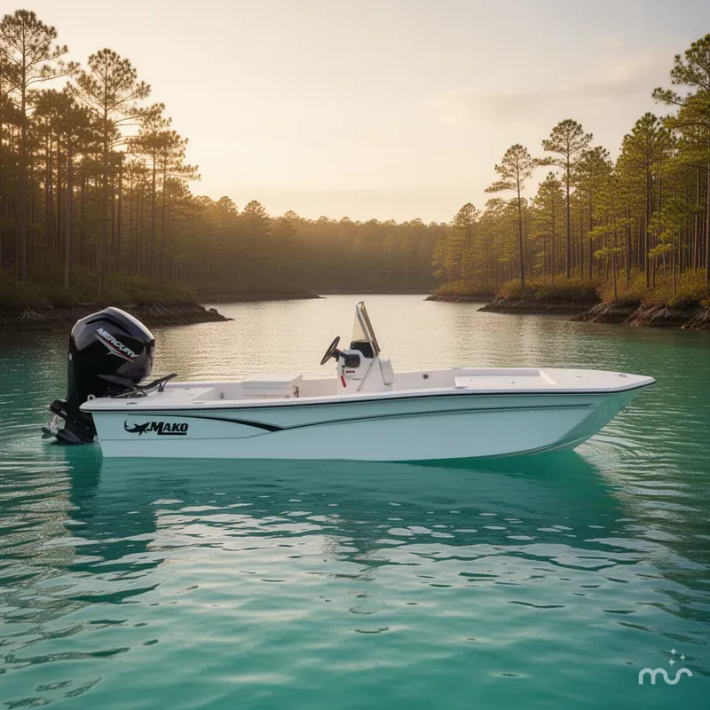 Slide: The Image of Mako Pro Skiff 17 CC 2026 - 2