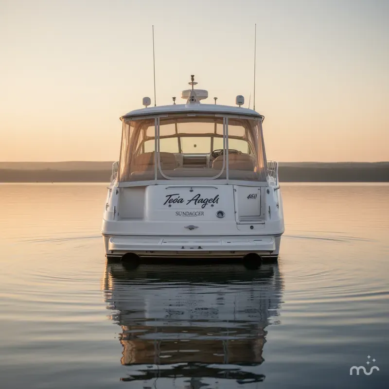 Slide: The Image of Sea Ray 460 Sundancer 2003 - 2