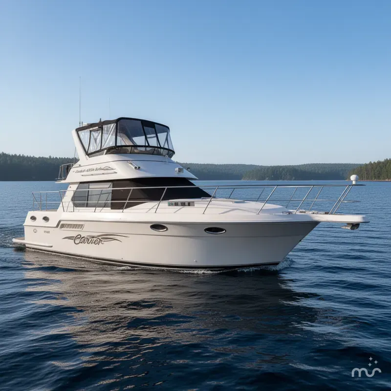 Slide: The Image of Carver 356 Aft Cabin Motor Yacht 2003 - 0