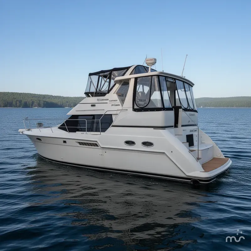 Slide: The Image of Carver 356 Aft Cabin Motor Yacht 2003 - 1