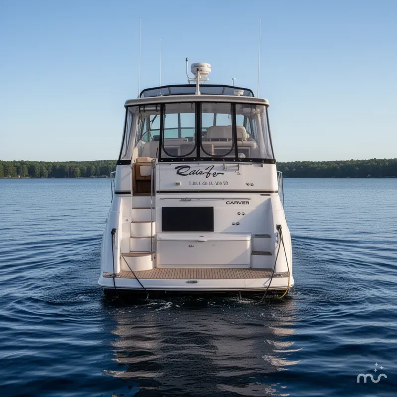 Slide: The Image of Carver 356 Aft Cabin Motor Yacht 2003 - 2