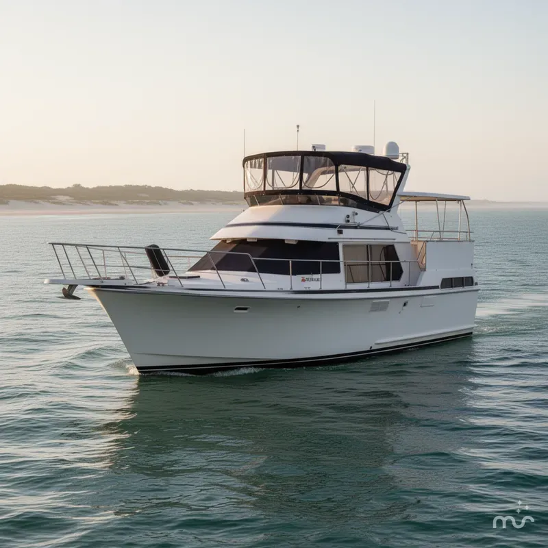 Slide: The Image of Tollycraft 40 Sundeck Motor Yacht 1985 - 1