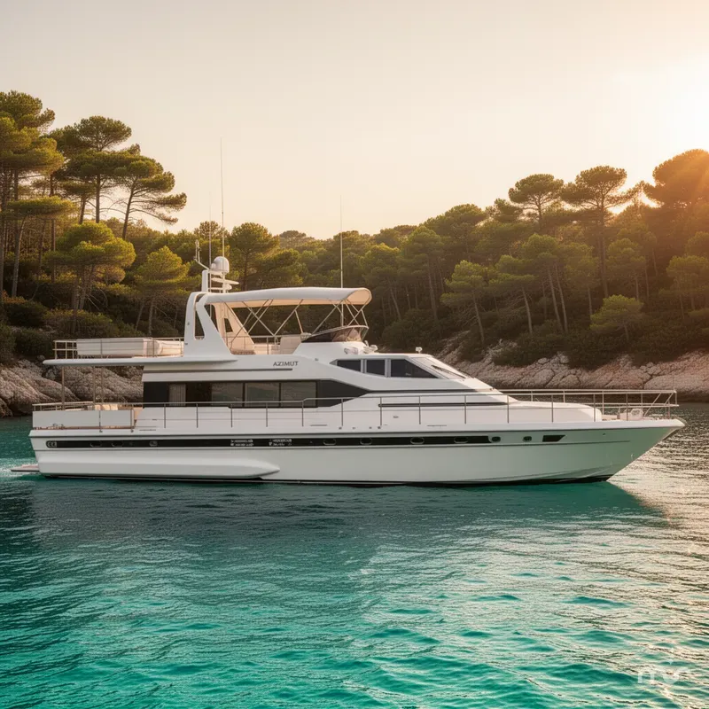 Slide: The Image of Azimut Motor Yacht 1988 - 2