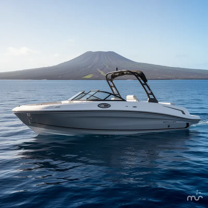 Slide: The Image of Bayliner VR6 Bowrider I/O 2026 - 2
