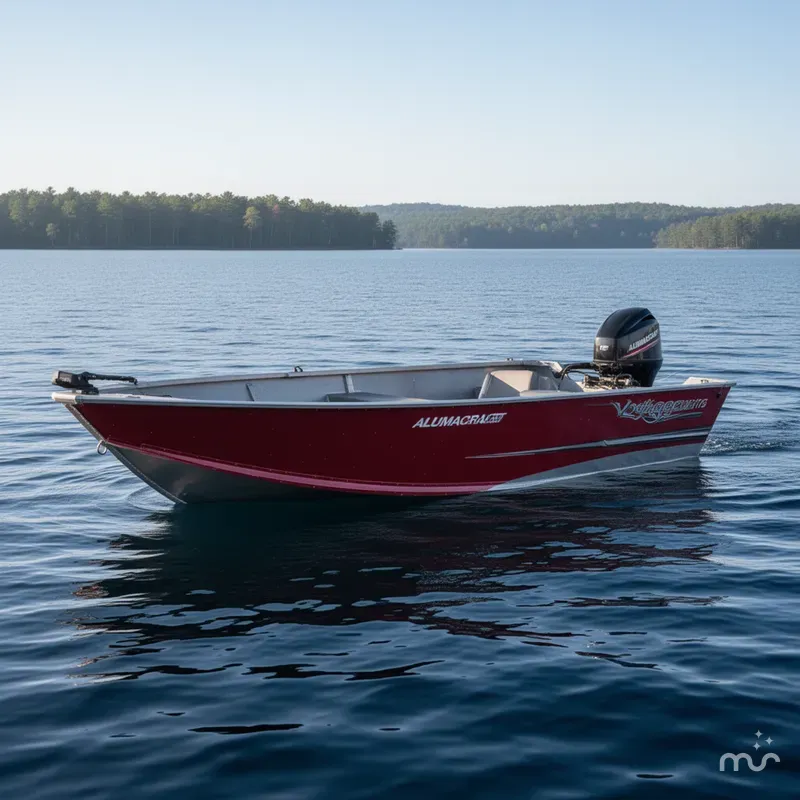 Slide: The Image of Alumacraft Voyageur 175 Tiller 2026 - 0