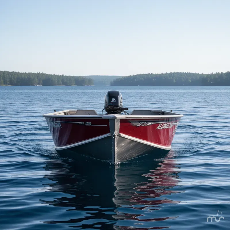 Slide: The Image of Alumacraft Voyageur 175 Tiller 2026 - 1