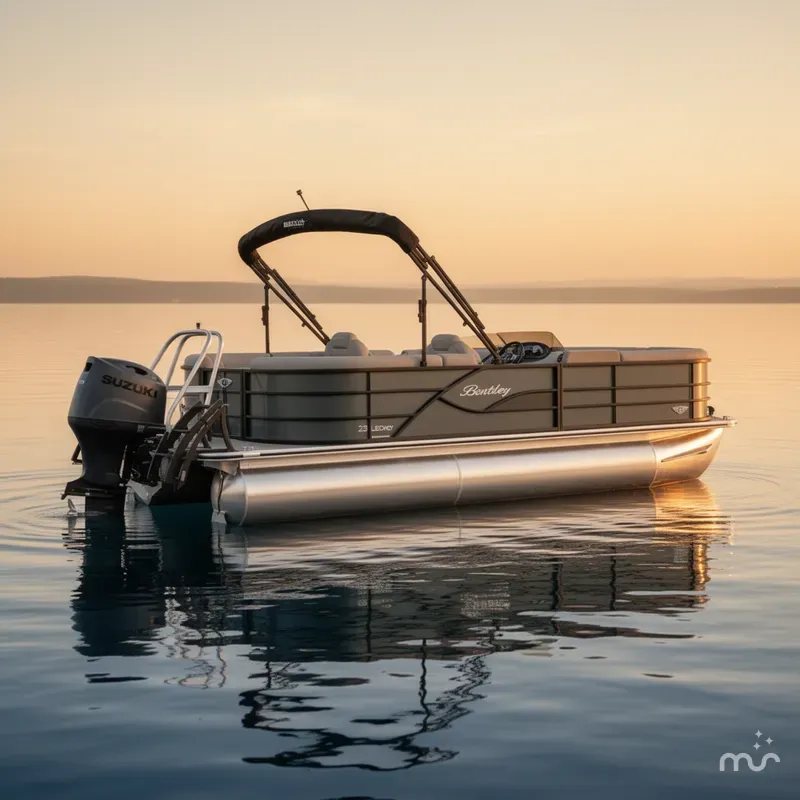 Slide: The Image of Bentley Pontoons 223 Legacy Navigator / Suzuki 150Hp 2026 - 0