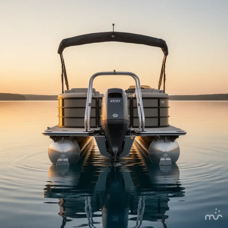 Slide: The Image of Bentley Pontoons 223 Legacy Navigator / Suzuki 150Hp 2026 - 2