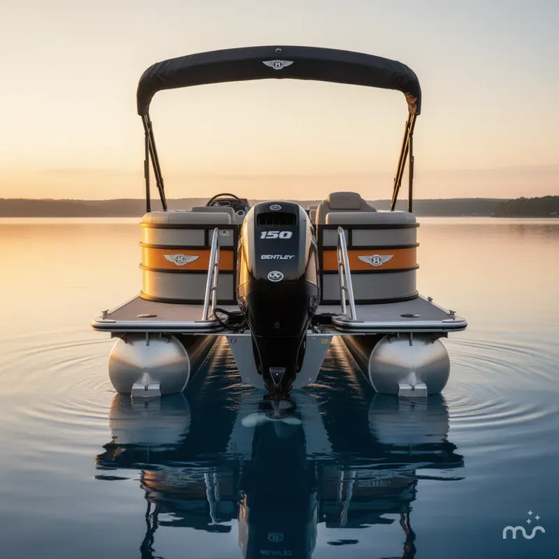 Slide: The Image of Bentley Pontoons Bolt 223 / DF150ATL5 2026 - 2