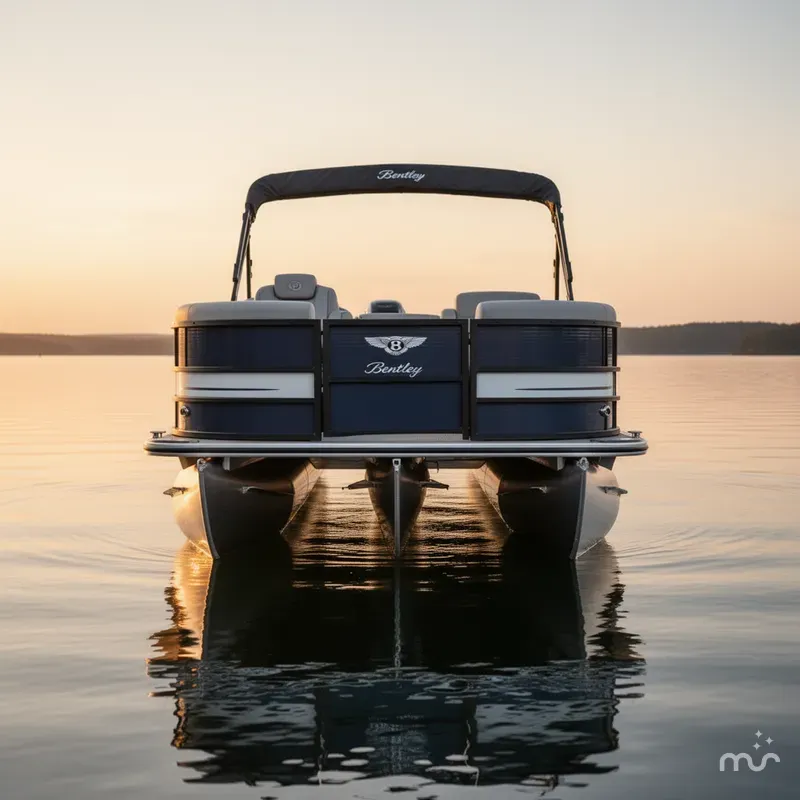 Slide: The Image of Bentley Pontoons Fish 200 Fish-N-Cruise / DF90ATLW5 2026 - 3