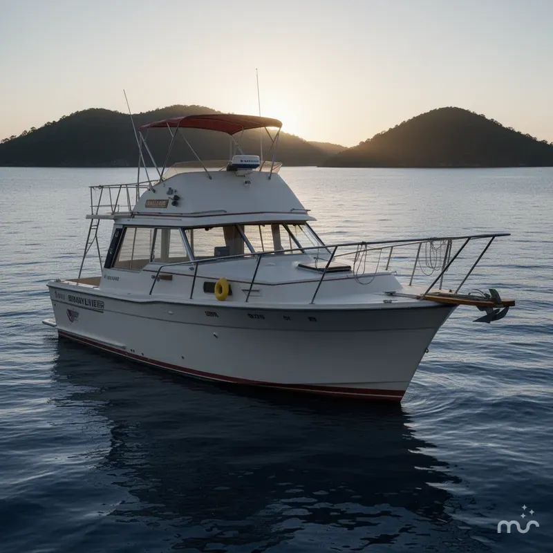 Slide: The Image of Bayliner 3270 Explorer 1981 - 0