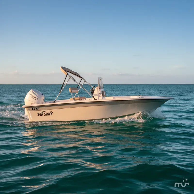 Slide: The Image of Carolina EV180 Sea Skiff 2024 - 2