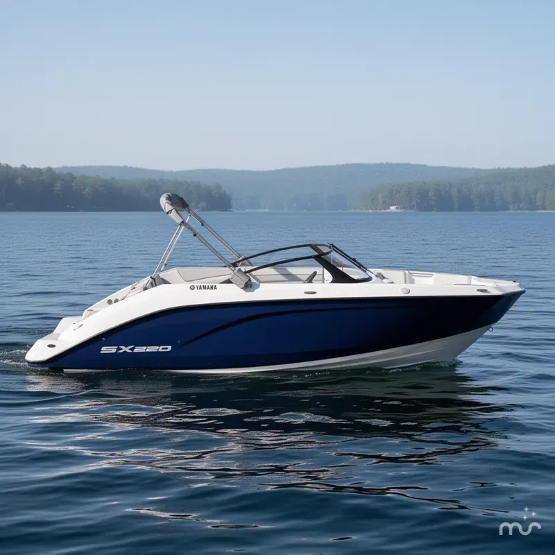 Slide: The Image of Yamaha SX220 Only 1 Yacht Blue Left! 2025 - 0