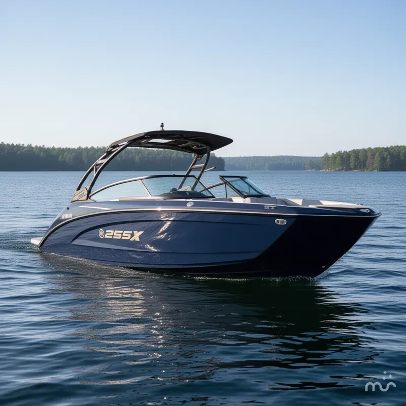 Slide: The Image of Yamaha 255XD SURF Only 1 Navy/Mist Gray Left! 2025 - 0