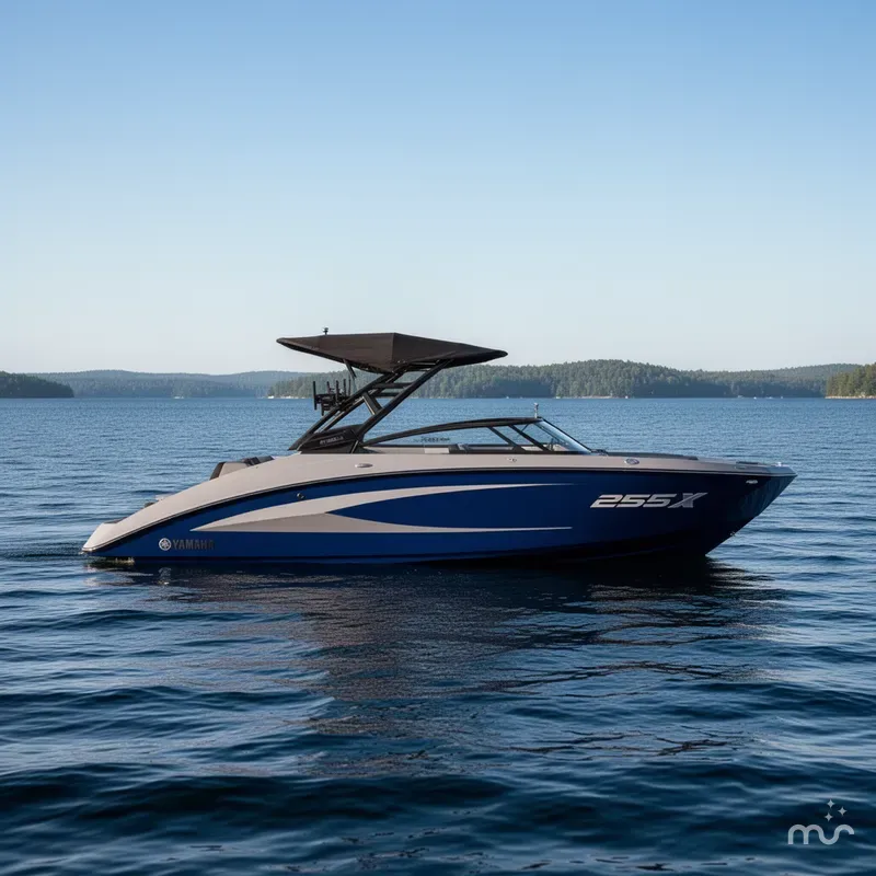 Slide: The Image of Yamaha 255XD SURF Only 1 Navy/Mist Gray Left! 2025 - 2