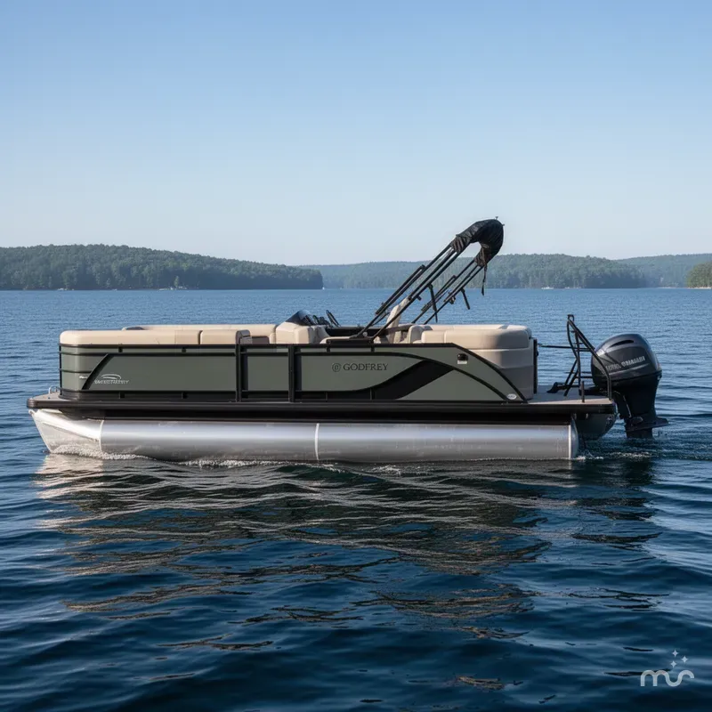 Slide: The Image of Godfrey Sweetwater 2286MT Bar Boat 2025 - 1
