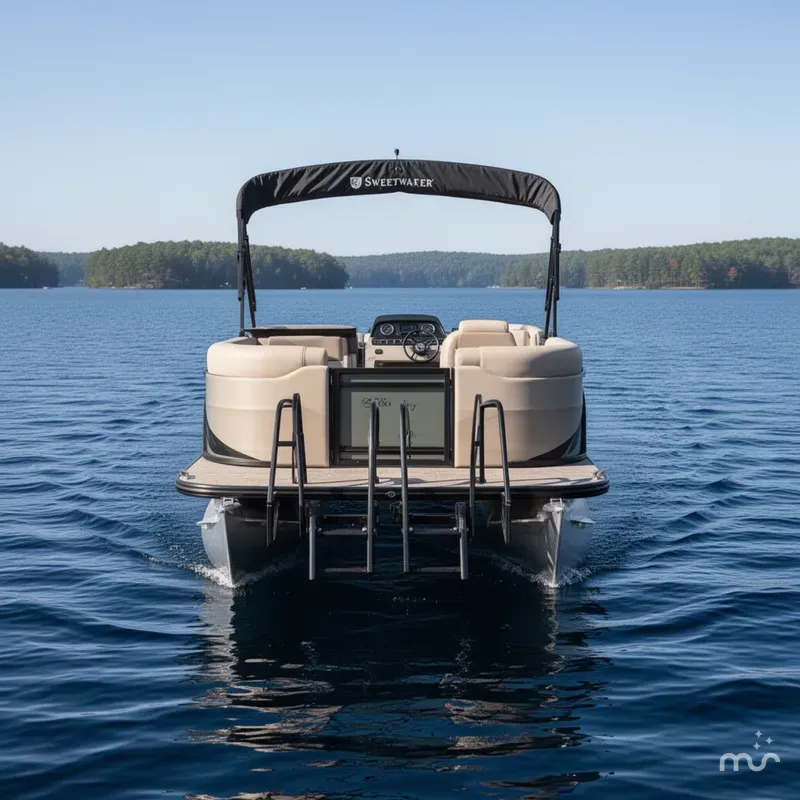 Slide: The Image of Godfrey Sweetwater 2286MT Bar Boat 2025 - 3
