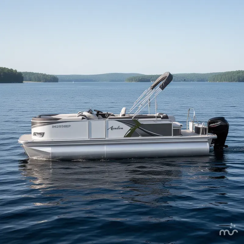 Slide: The Image of Avalon LSZ - 21 FT Cruise Rear Bench 2024 - 1