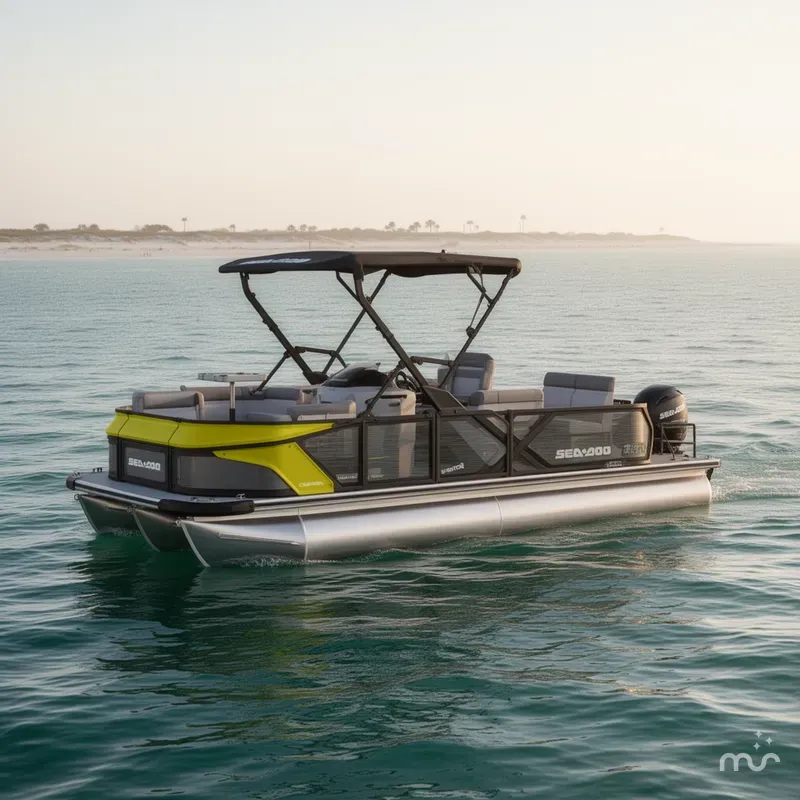 Slide: The Image of Sea-Doo Switch® Cruise 18 - 130 hp Galvanized 2024 - 0