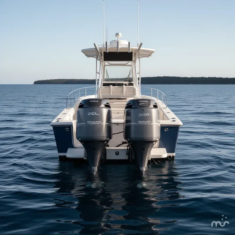 Slide: The Image of Regulator Marine 26 Forward Seating 2001 - 2
