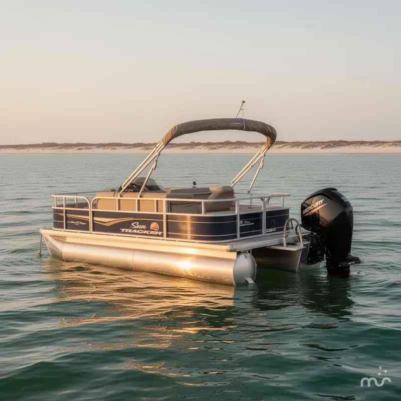 Slide: The Image of Sun Tracker Bass Buggy 18 DLX 2024 - 2
