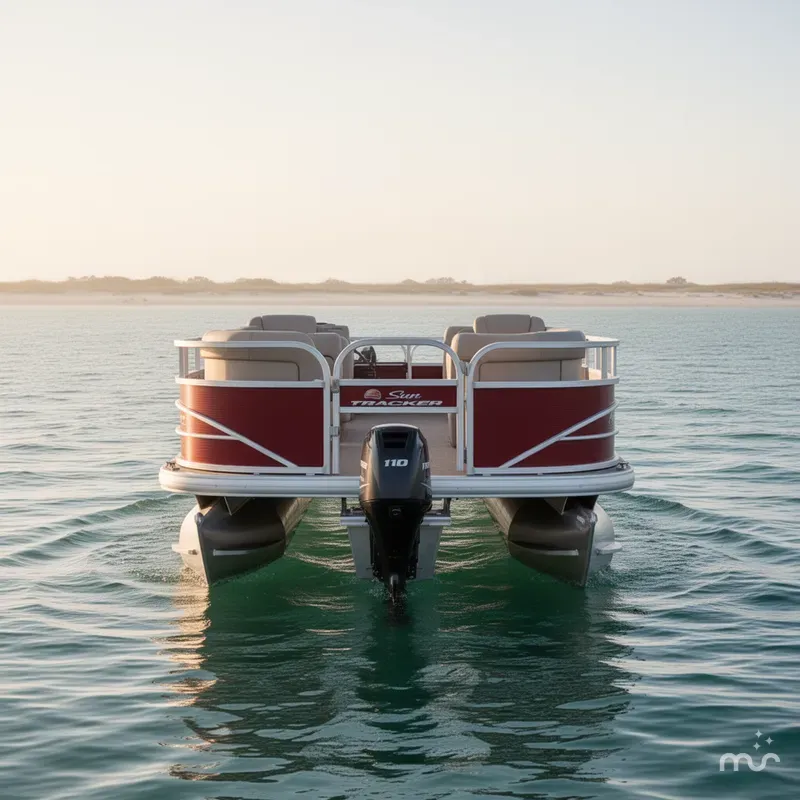 Slide: The Image of Sun Tracker Fishin' Barge 20 DLX 2019 - 2