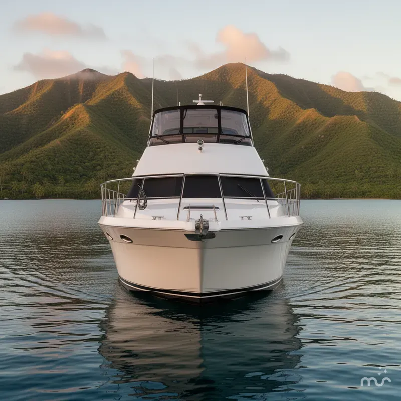 Slide: The Image of Carver Yachts 41 Cockpit Motor Yacht 2005 - 1