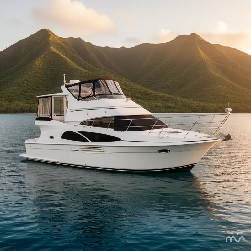 Slide: The Image of Carver Yachts 41 Cockpit Motor Yacht 2005 - 2