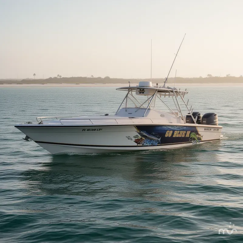Slide: The Image of Marlin 350 Sport Fish 1993 - 1