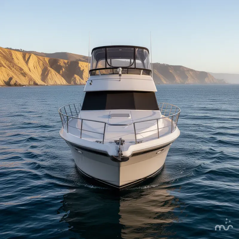 Slide: The Image of Carver 356 Aft Cabin Motor Yacht 2000 - 1