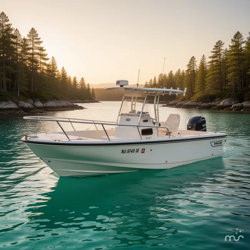 Slide: The Image of Boston Whaler Outrage 20 1997 - 2
