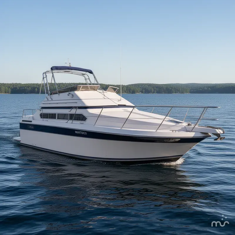 Slide: The Image of Carver Yachts 3467 Santego 1990 - 0