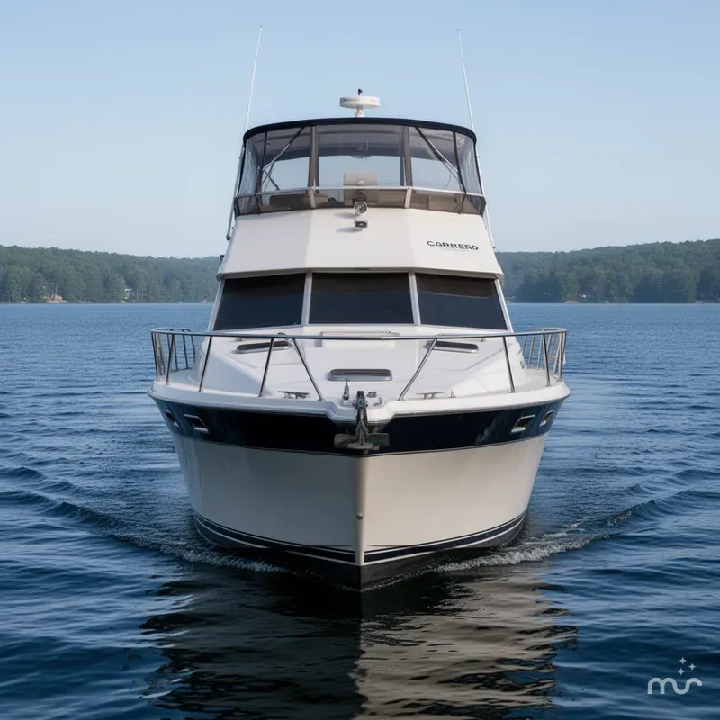 Slide: The Image of Carver Yachts 3467 Santego 1990 - 3