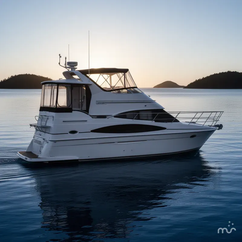 Slide: The Image of Carver Yachts 346 Motor Yacht 2002 - 0