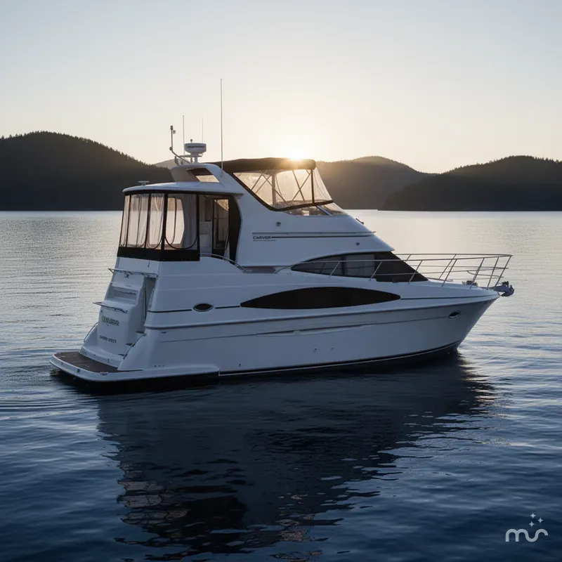 Slide: The Image of Carver Yachts 346 Motor Yacht 2002 - 2