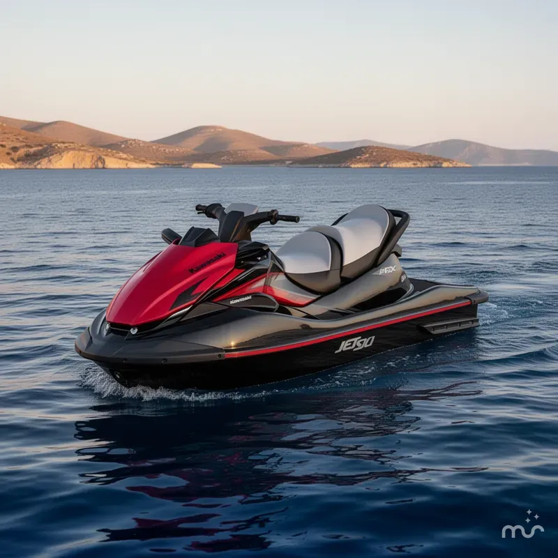 Slide: The Image of Kawasaki JET SKI STX 160X 2025 - 2
