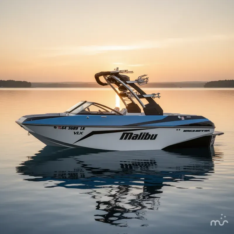 Slide: The Image of Malibu Wakesetter 21 VLX 2018 - 1
