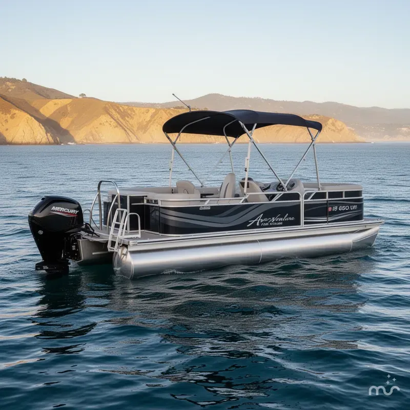 Slide: The Image of Avalon Venture Fish N Cruise 21 w/ 115HP Mercury! 2023 - 0