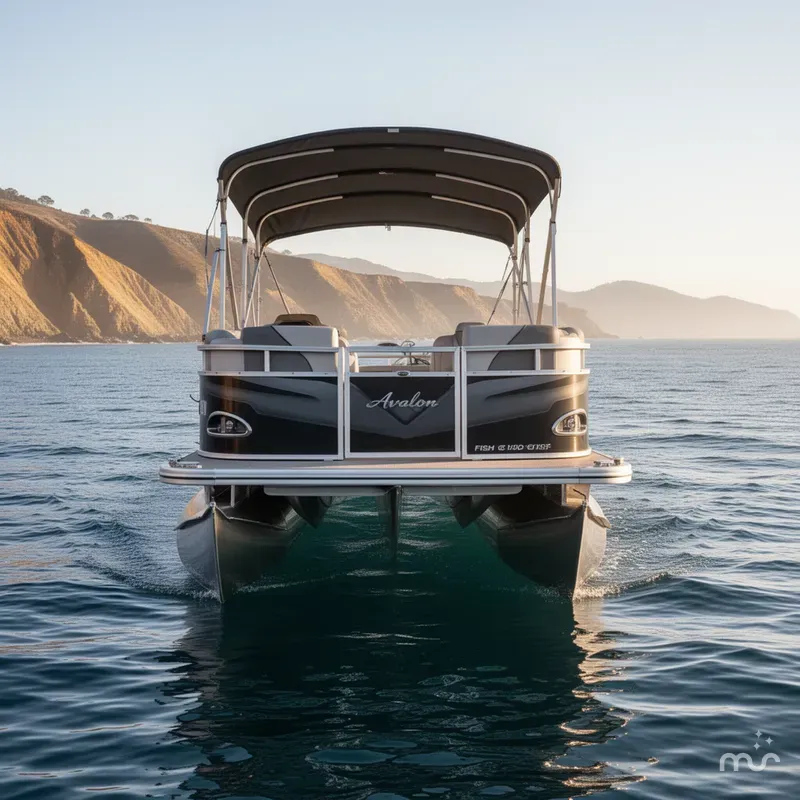 Slide: The Image of Avalon Venture Fish N Cruise 21 w/ 115HP Mercury! 2023 - 2