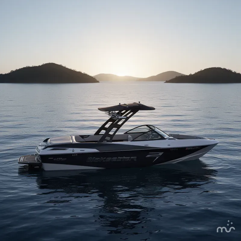 Slide: The Image of Malibu Wakesetter 23 LSV 2015 - 0