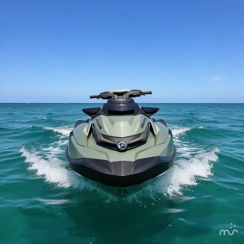 Slide: The Image of Sea-Doo GTX Limited 300 Premium Metallic Sage 2022 - 1