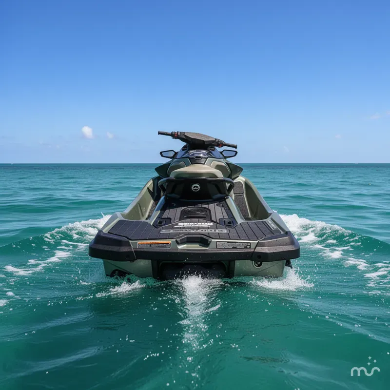 Slide: The Image of Sea-Doo GTX Limited 300 Premium Metallic Sage 2022 - 3