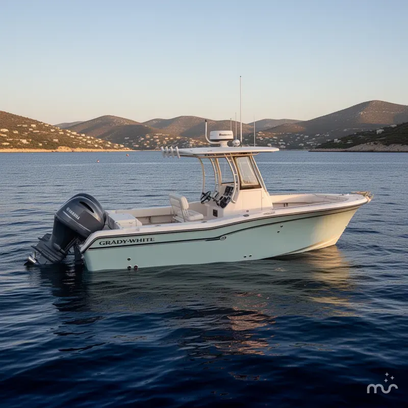 Slide: The Image of Grady-White Fisherman 257 2017 - 2
